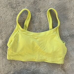 AERIE SCOOP NECK BIKINI TOP